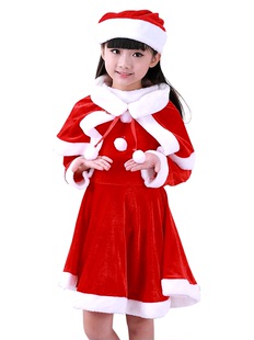 圣诞老人衣服 男女童幼儿园演出雪人服饰圣诞树套装 圣诞节儿童服装