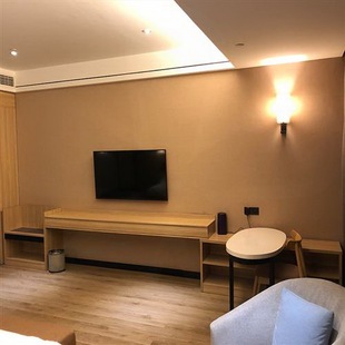 桌子电视柜 酒店宾馆经济型高低置物架单身公寓客房家具组合套装