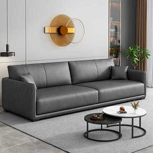 现代简约乳胶科技布艺沙发客厅小户型可拆洗北欧轻奢三四人位直排