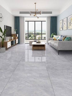 .通体大理石瓷砖800800客厅卧室灰色地砖防滑耐磨地板砖工程