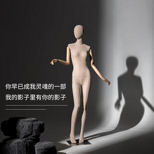 新款 衣模缘服装 假人偶体全身女模 店模特道具高档橱窗展示架子韩版