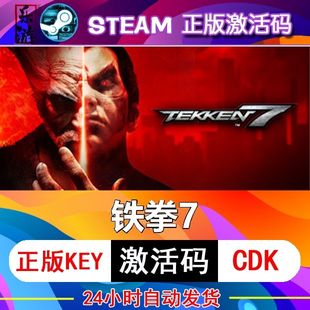 永久 cdkey在线pc电脑游戏中文版 入库正版 兑换码 steam激活码 铁拳7