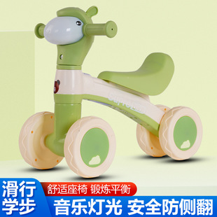 3岁小孩男女孩四轮扭扭滑行学步车 三轮滑步车1 儿童平衡车新款