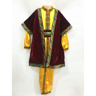 男童 新疆民族服装 维吾尔族舞台服装 男士 儿童舞蹈服装 新款