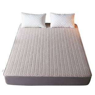 纯棉床笠单件全棉床垫套1.8米床单夹棉防滑席梦思保护套床套床罩