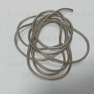 用于电子壳体中提供EMI屏蔽 导电金属丝网条 易密斯螺旋管衬垫