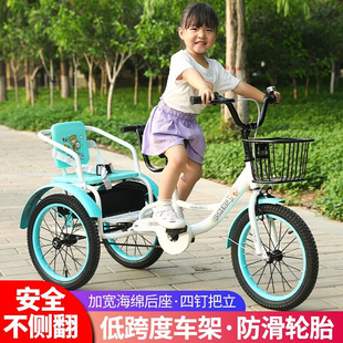 新款 儿童三轮车脚蹬三轮车3 10岁儿童脚踏三轮儿童三轮车带后斗