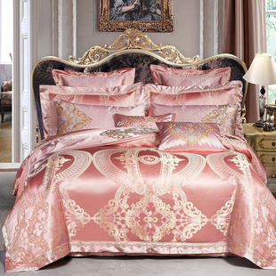 四件套纯棉奢华高档宫廷风床上用品被套床品六八十件套 欧式 美式