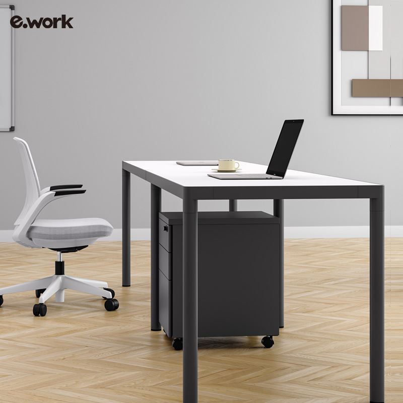 新款 办公家具 办公电脑桌时尚 单人桌工作位 职员桌简约现代