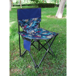备 户外折叠椅子凳子露营钓鱼小马扎美术写生椅便携靠背家用板凳装