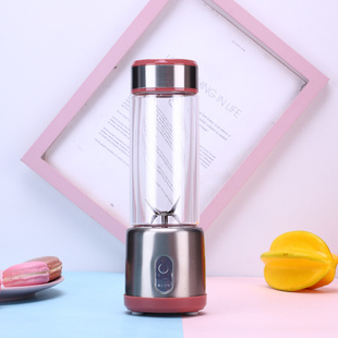 榨汁机家用水果小型充电迷你炸果汁机电动学生榨汁杯 多功能便携式