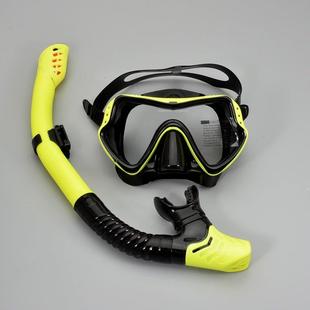 大框硅胶面镜浮潜面罩潜水眼镜 男女新款 潜水镜浮潜三宝呼吸管套装