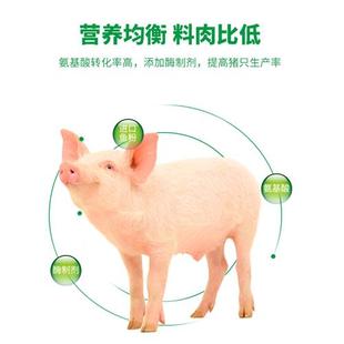 新希望六和开口料保育前期后期乳猪浓缩料猪饲料10包起拍预混料