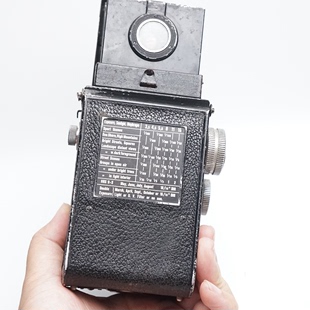 3.5双镜头古董真品收藏 德国30年代禄莱双反相机Rolleicord蔡司75