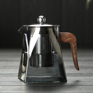 泡茶壶 茶具冲煮茶器茶水分离茶杯套装 茶壶玻璃家用单壶耐高温日式
