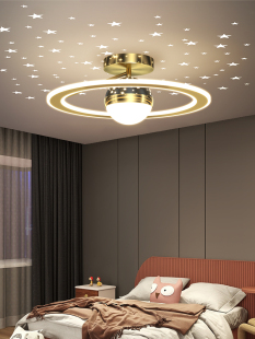 轻奢卧室灯温馨浪漫创意星空顶主卧房间吸顶灯现代简约led灯具