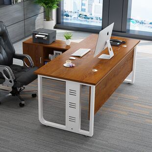 老板桌总裁桌现代简约大班台办公家具单人主管经理办公室桌椅组合