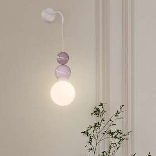 灯具 奥朵北欧走廊过道灯小壁灯精致奶油风床头灯现代简约创意个性