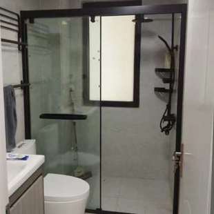 新款 玻璃隔断 南京淋浴房定制 整体淋浴隔断玻璃 304不锈钢淋浴房
