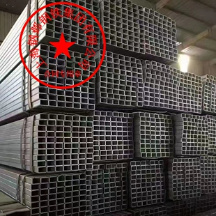上海厂家直销q235方管矩形扁铁管冷热轧镀锌方管建筑钢材镀锌方通