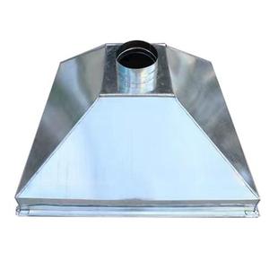镀锌白铁皮工业集气罩不锈钢吸风罩吸尘罩废气处理除尘设备方形罩