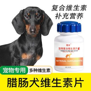 素成幼犬维生素b幼犬营养品保健 腊肠犬专用复合维生素片微量元