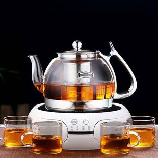 玻璃茶壶加厚煮茶壶不锈钢过滤普洱泡茶壶煮茶壶烧水壶套装