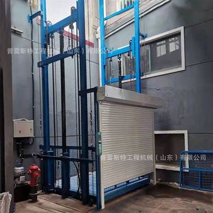 货梯升降机电动小吨位简易2层液压导轨厂房升降平台仓库货梯 工业