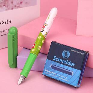 德国钢笔BK401小学生用三年级刷题可替换墨囊儿 哆啦A梦联名款