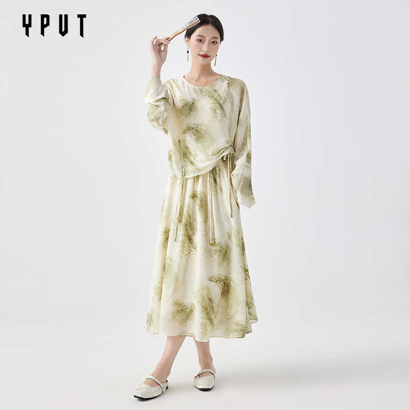 YPUT夏季 国风套装 三件套裙 裙新中式