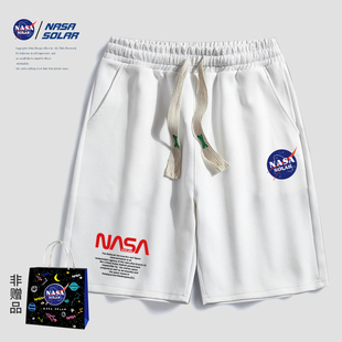 子 2023年夏季 小熊运动短裤 男女户外休闲五分裤 SOLAR联名新款 NASA