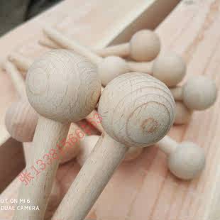 实木圆柱圆木棒加工车木工艺品定制瑜伽棍榉木板武术棒diy挂 新款
