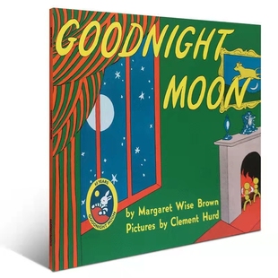 moon晚安月亮启蒙洞洞书艾瑞卡尔纸板书 night 支持星星学点读笔点读good