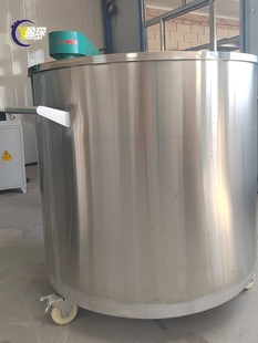 储罐拉罐配套桶套料油促 厂不锈钢拉缸分散机搅拌桶搅拌罐可移动式