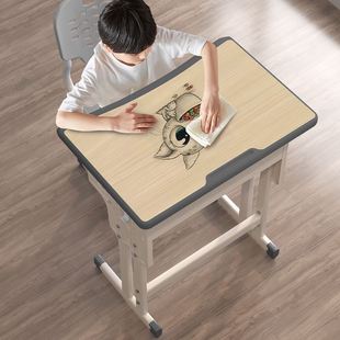 小学生课桌椅培训桌家用儿童学习桌中学生书桌写作业课桌椅套装