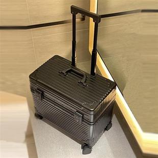 小型行李箱20寸轻便摄影登机箱18男女迷你拉杆箱相机旅行箱上翻盖