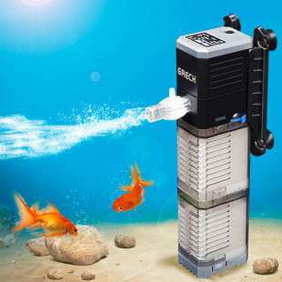 潜水泵吸粪净水神器养鱼专用小型循环家用水族箱用品 鱼缸过滤器