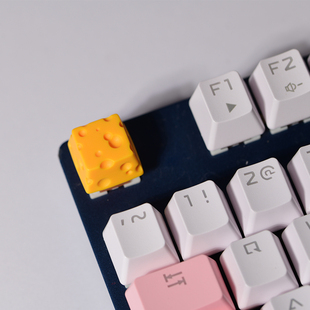 可爱个性 汤姆杰瑞机械键盘键帽 树脂滴胶创意 二次元 奶酪