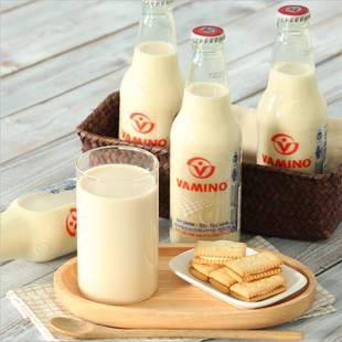 300ml 特浓原味豆奶 玻璃瓶装 维他奶早餐奶 哇米诺 泰国进口