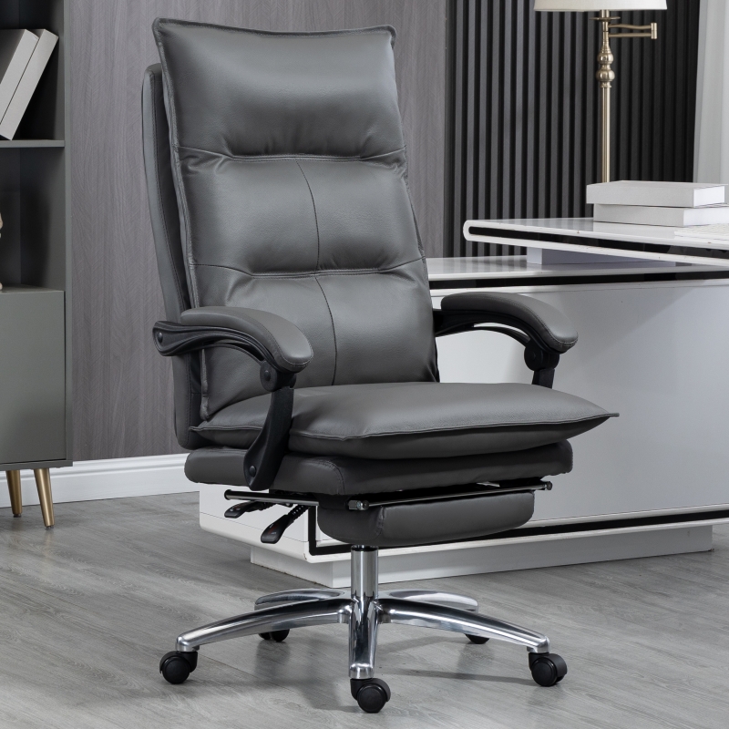 凯联真皮老板椅商务家用舒适办公椅办公室座椅人体久坐电脑椅椅子