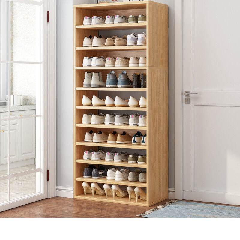 乐瑥鞋 架家用门口大容量室内好看简易多层窄高立式 柜入户收纳储 鞋