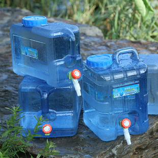 水空桶 水储水饮水桶食品级pc纯净矿泉桶装 车载带水龙头水桶家用装