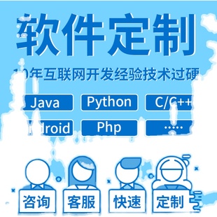 软件定制app开发java代做python编程自动化 数据采集爬虫代做phpC