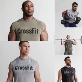 NOBULL男子无袖 速干T恤衫 CrossFit运动健身综合体能吸汗柔软男士