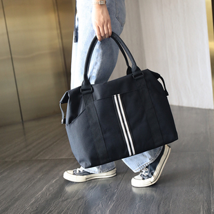 手提旅行包短途大容量单肩包可折叠休闲时尚 出差旅游包健身瑜伽包