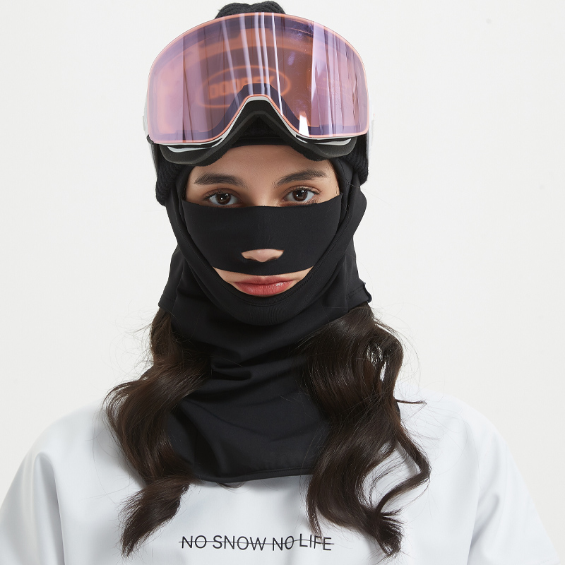 DOOREK速干滑雪头套脖套面罩V脸防晒防风保暖单双板护脸面罩韩版