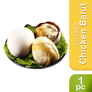 1pc Cooked Balut 新鲜13天活珠子鸡胚蛋开袋即食熟蛋 Chicken