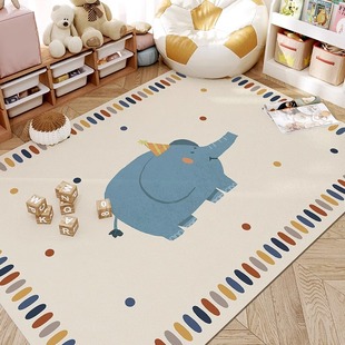 防水免洗可擦客厅宝宝地毯 地垫爬行垫儿童阅读区PVC加厚家用新款