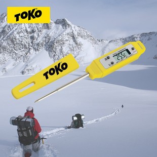 瑞士TOKO电子显示数字雪温计户外滑雪便携工具精确雪地测量温度计