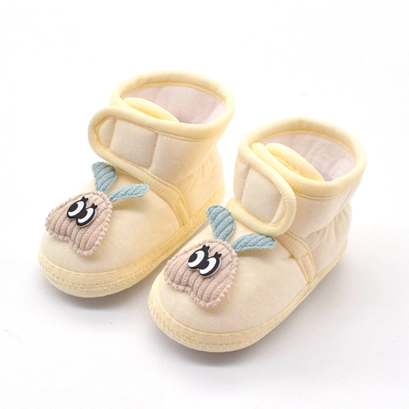 12个月男女宝宝布鞋 新生儿鞋 1岁 婴儿春秋季 子0 软底不掉学步鞋